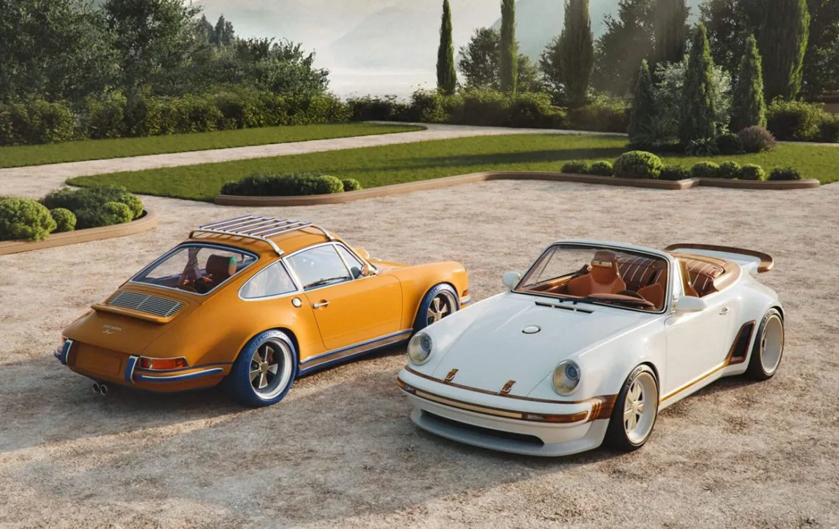Louis Vuitton та Singer створили 2 унікальні Porsche 911: як виглядають